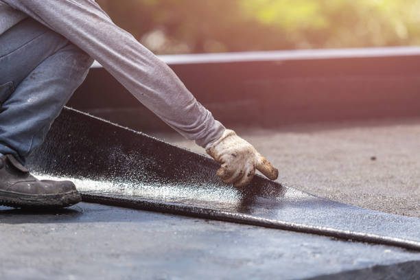 Professional Emergency Waterproofing technician working in Mountainside, NJ